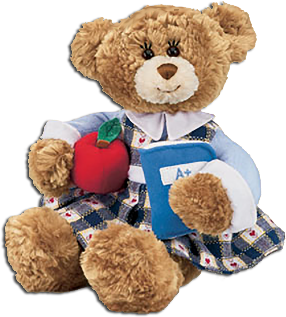 Gund Teacher Teddy Bears - Teddy Bear (918x1013), Png Download