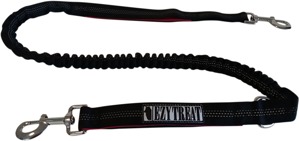 Go Hands Free Bungee Dog Lead And Waist Belt - Tuff Mutt Hands-free Bungee Leash (1024x576), Png Download