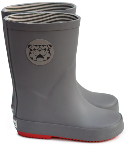 Kids Boxbo Nautes Rain Boots - Bottine Boxbo Boxbonaute Grise (450x510), Png Download
