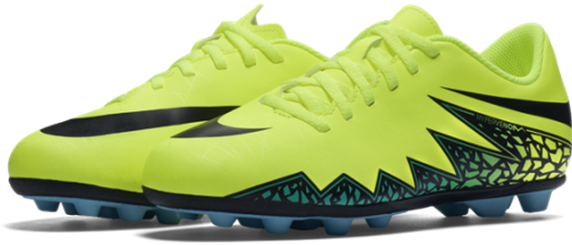 Kids' Junior Hypervenom Phade Ii Firm Ground Soccer - Nike Jr. Hypervenom Phade Older Kids'firm-ground Football (625x625), Png Download