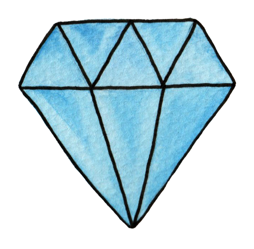 Hand Drawn Cartoon Transparent Decorative - Black And White Ring Clip Art (1024x1024), Png Download