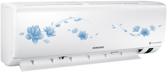 Image - Samsung Ar24mv3hets Inverter Split Ac (2 Ton, Magnolia, (650x650), Png Download