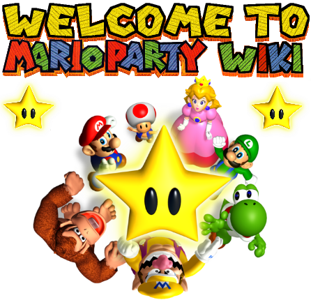 Welcome - Mario Party 3 Nintendo 64 N64 (446x430), Png Download