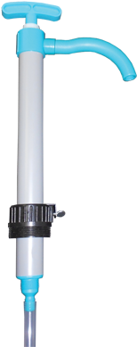 Pvc Drum Pump With 16.5" Barrel For 15, 30 & 55 (350x400), Png Download