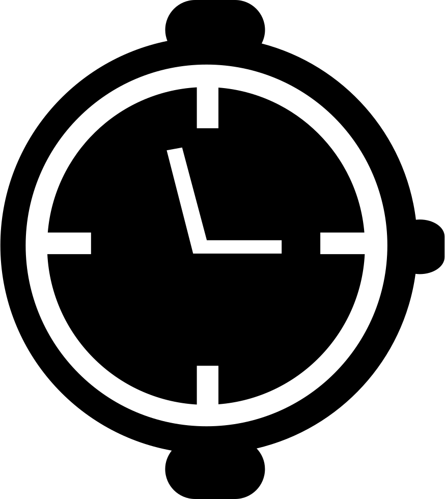 Clocks And Watches Comments - Black And White Gauge (874x980), Png Download