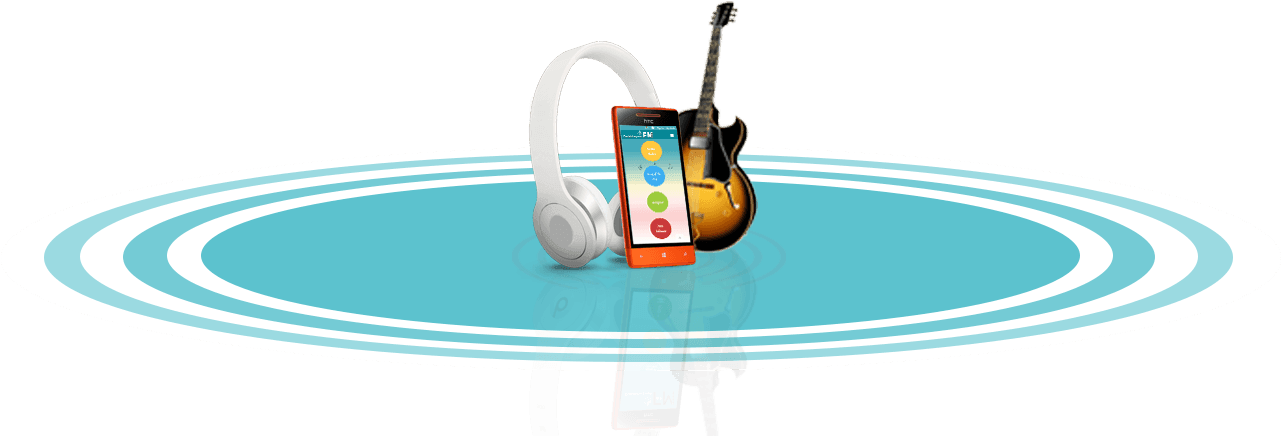 Fm Base - Electric Guitar (1289x546), Png Download