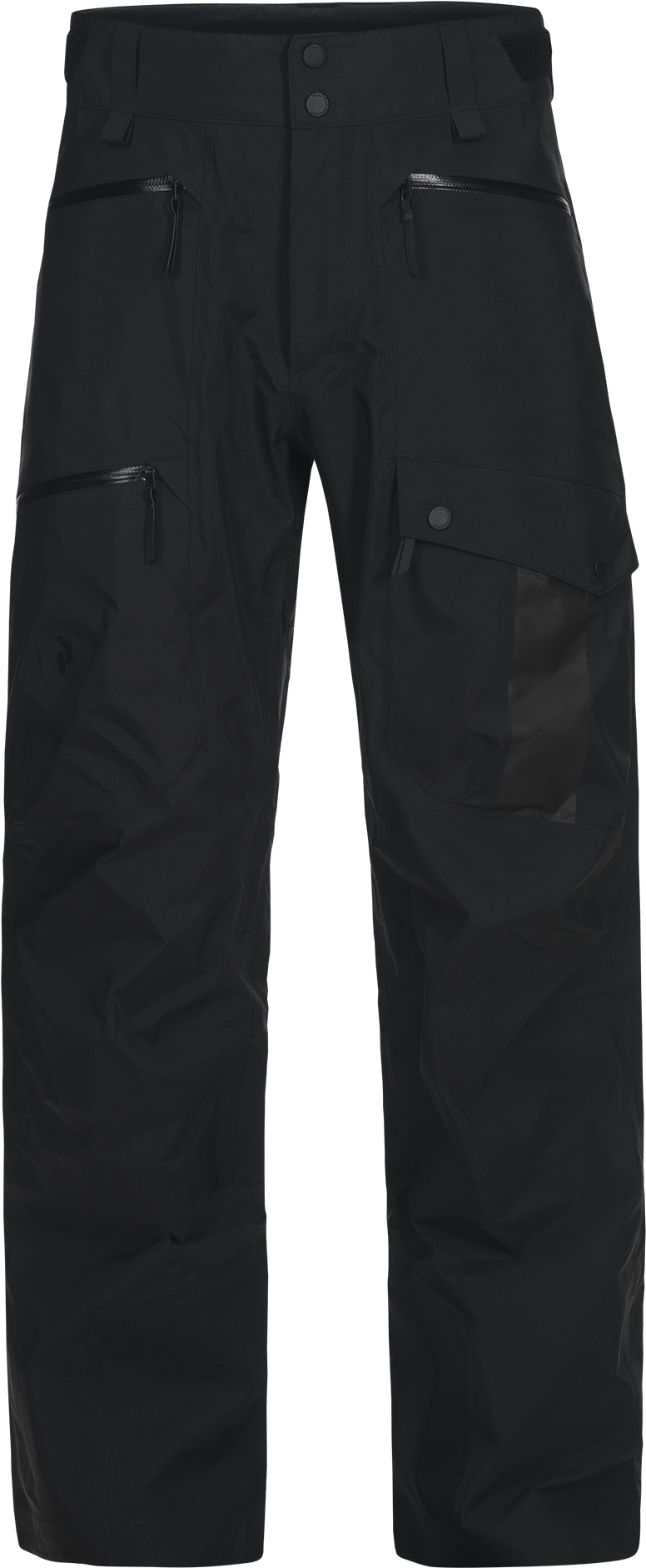 Men's Mystery Goretex Pro Shell Ski Pants Black - Women Winter Trousers Uk (1500x2000), Png Download