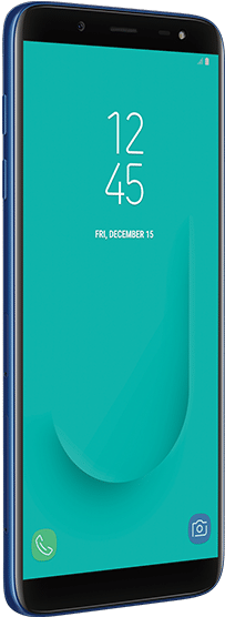 Earlier This Month, Samsung Unveiled The Galaxy J6 - Samsung Galaxy J6 Black (270x580), Png Download