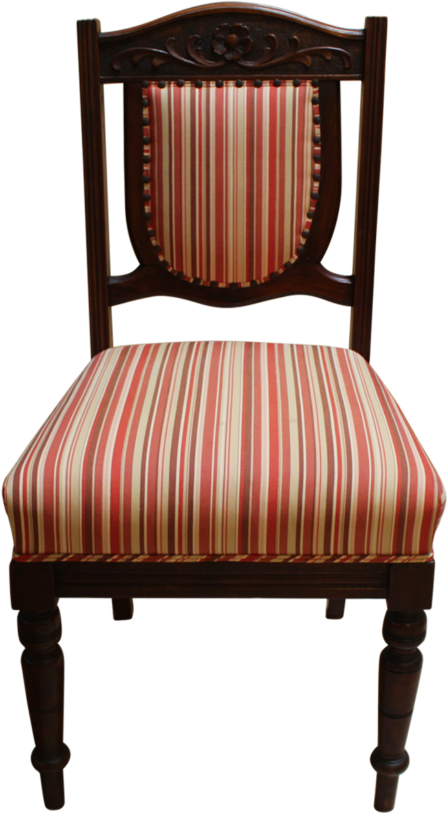 Furniture Seating Vintage - Vintage Chair Front View (1200x1200), Png Download