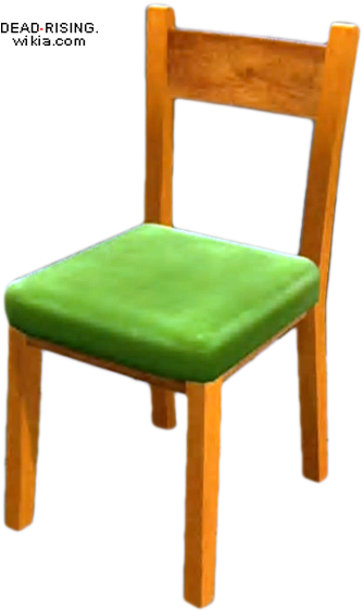 Dead Rising Chair - Chair (346x562), Png Download