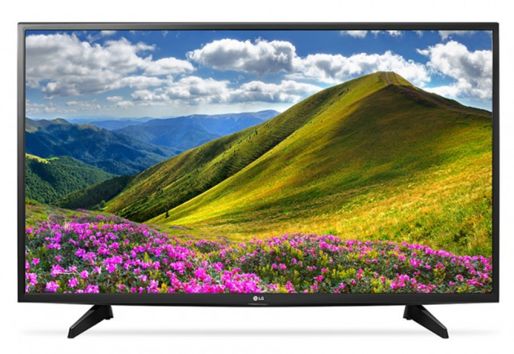 Lg Led Tv 43" Hd Lj510v With Reciver Egypt - Television Set (1000x1000), Png Download