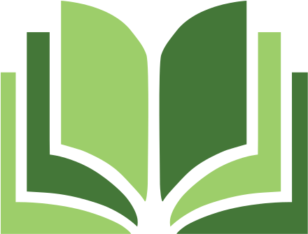 Cropped Perry Public Library Color Logo A - Book (441x441), Png Download
