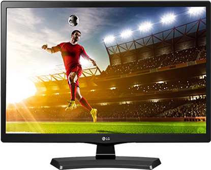 Lg 24″ Hd Ready Led Monitor Tv 24mt48af - Lg Led Tv 22mt48df 21.5 Inch Full Hd Black 2 Kg (600x600), Png Download