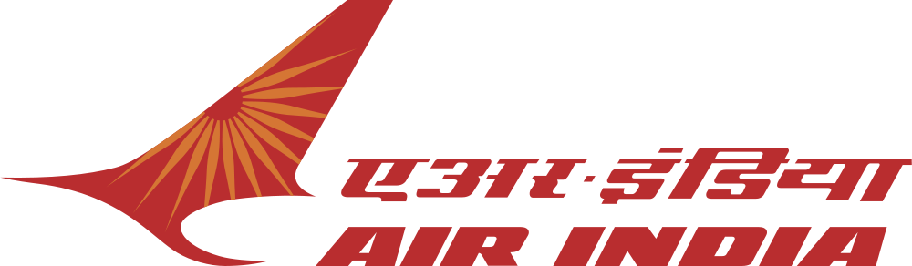 Air India Logo - Air India Limited Logo (1000x292), Png Download