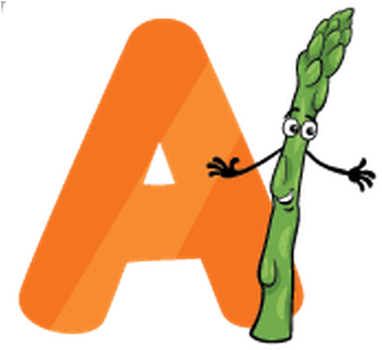 Education Cartoon Alphabet Letters For Kids Clipart - Cartoon Images Of Alphabet Letters (405x399), Png Download