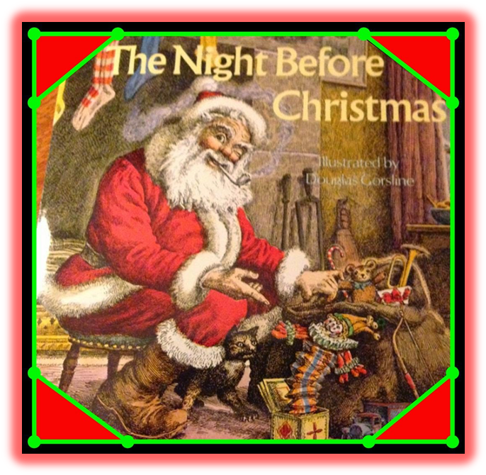 Father Christmas Is Real Http - Night Before Christmas By Clement C. Moore (693x677), Png Download