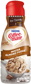 Mocha Almond Fudge - Almond Creamer Coffee Mate (350x400), Png Download
