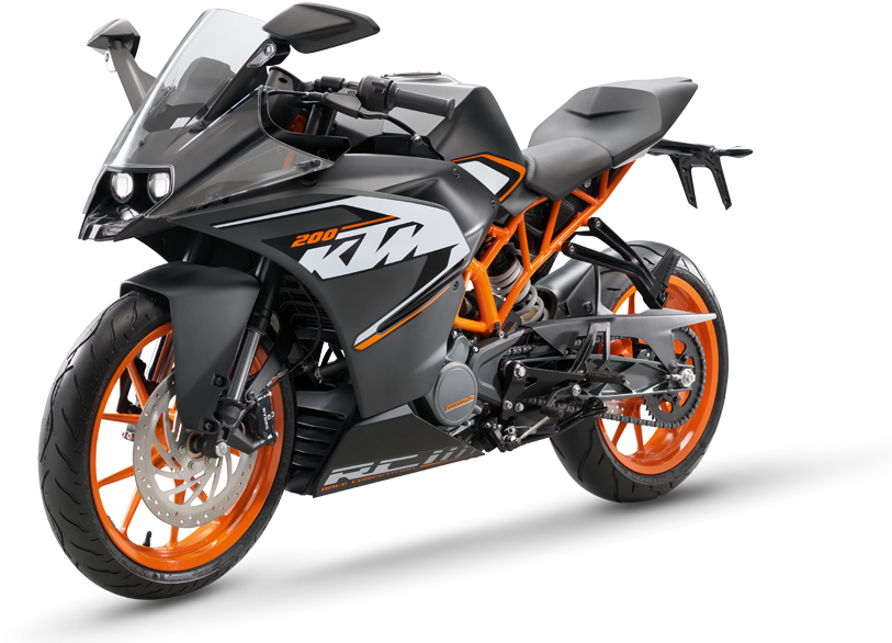 Bike Png - Rc 200 Vs Rc 125 (918x629), Png Download