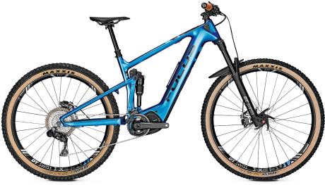 E-mountainbike Full Suspension - 2019 Gt Fury (500x315), Png Download