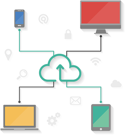 Cloud Service Provider - Diagram (500x500), Png Download