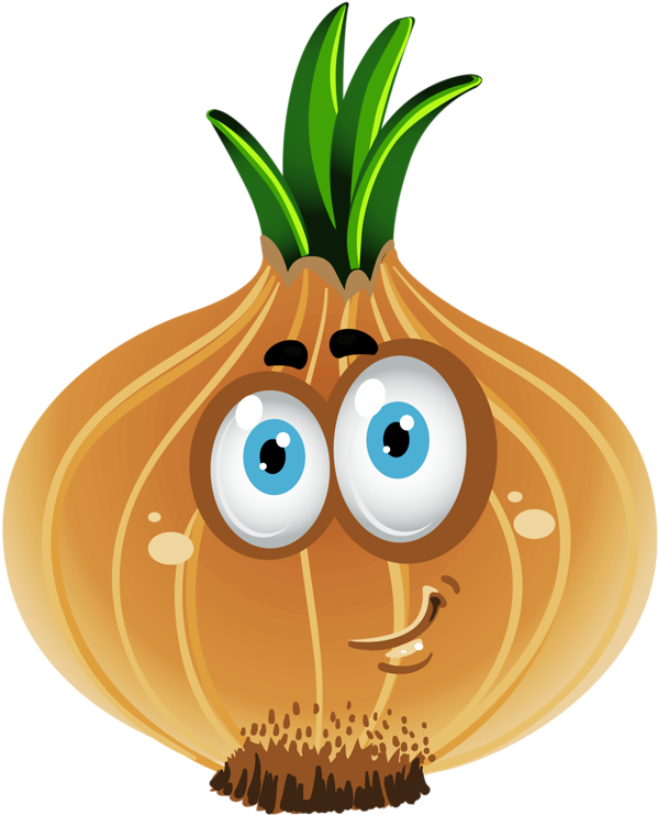 Smile Clipart Onion - Vegetable Cartoon (630x800), Png Download