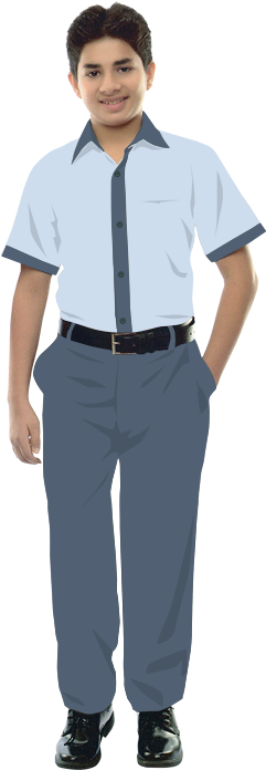 Boy With Shirt And Pants Boy With Shirt And Pants - Boys Shirt And Pant (500x710), Png Download