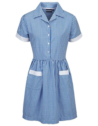 Banner Gingham School Dress - Gingham Summer Dress Green (430x430), Png Download