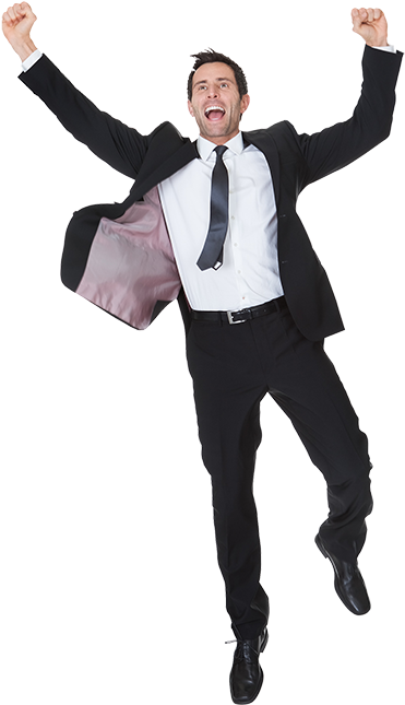 Happy People Png For Kids - Happy Man Transparent Png (500x750), Png Download