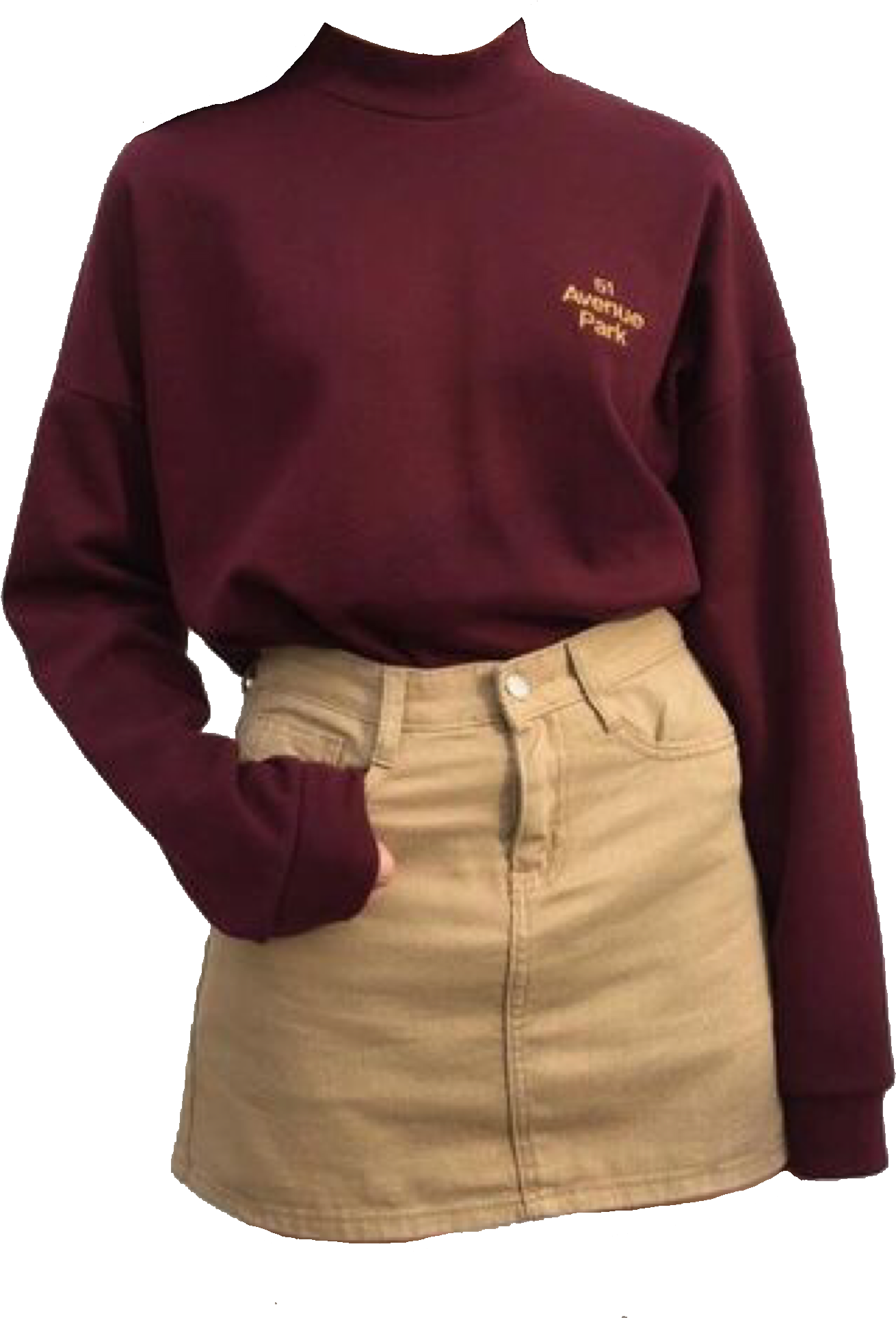 Tyler's First Day Of School - Grunge Outfit Aesthetic (1405x2048), Png Download