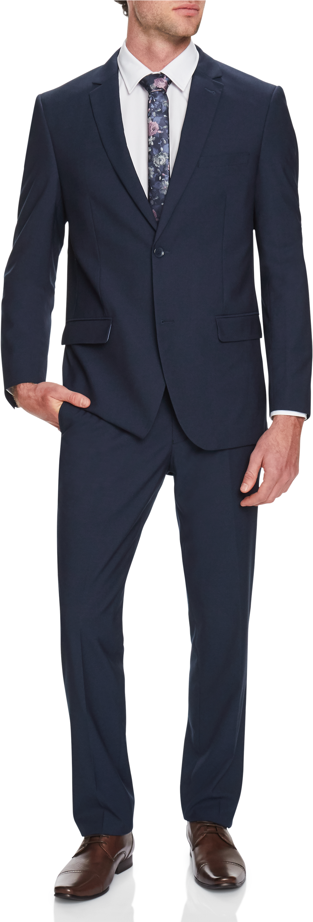 Medium Gray Plaid Suit (3000x3000), Png Download