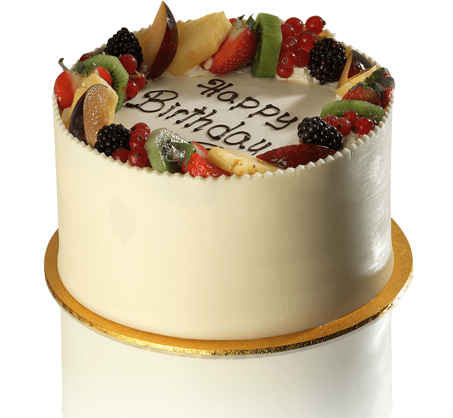 Order Online Fresh Handmade Celebration Cakes, Hand-crafted - Patisserie Valerie Macedonia Cake (900x900), Png Download