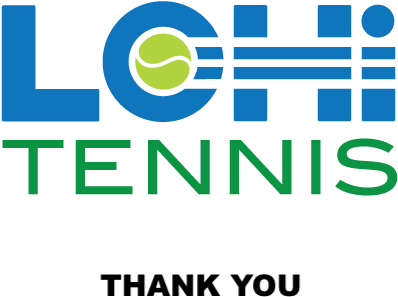 Lohi Blue Thank You - Lohi Tennis (792x612), Png Download