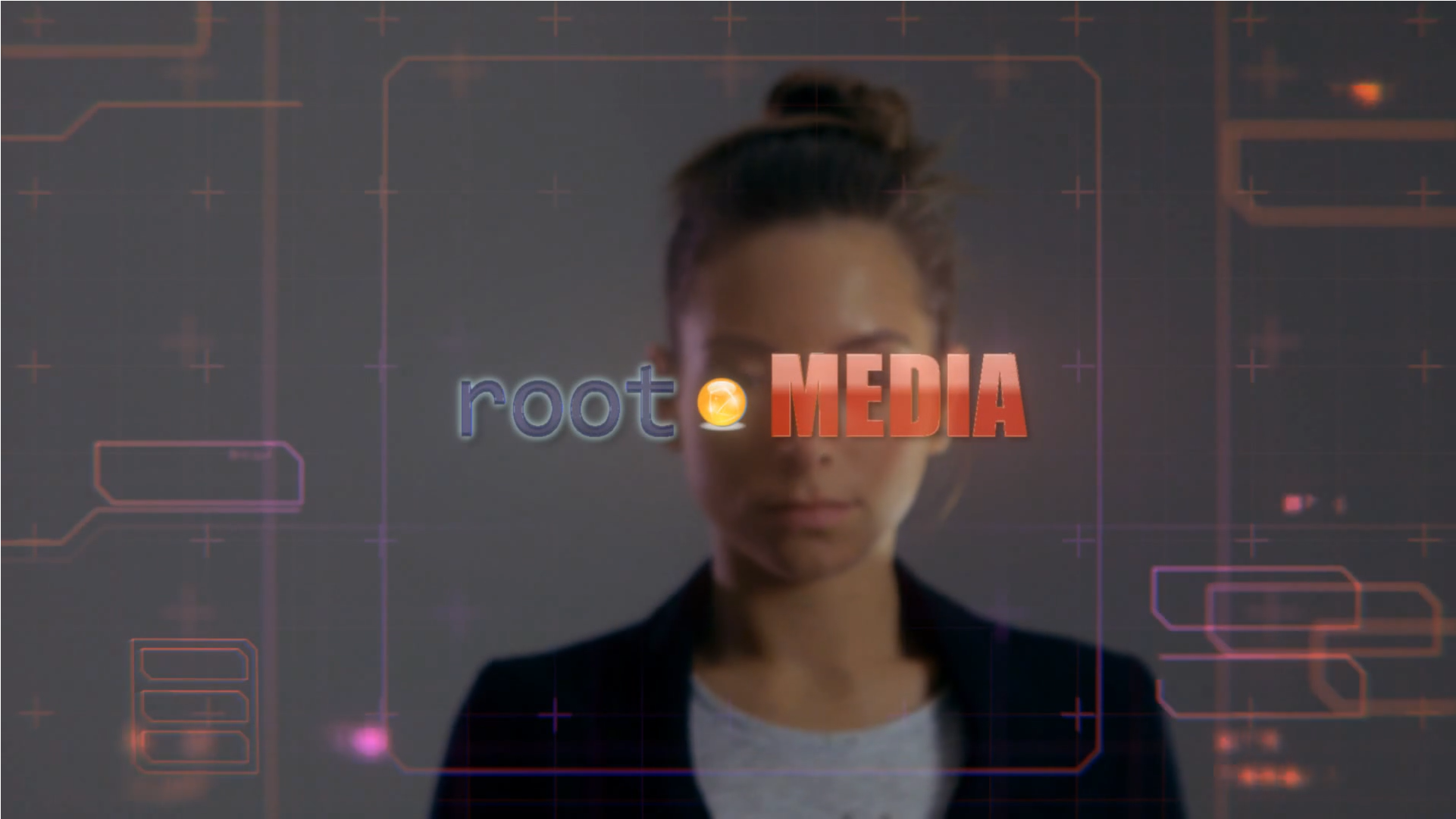 Girl Finger Tap Hologram - Girl (1920x1920), Png Download