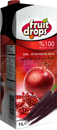 Pomegranate-black Carrot Juice - Hazerbaba - Pomegranate Tea 250g (185x422), Png Download