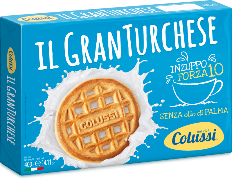 Il Nuovo Granturchese Colussi - Palm Oil Free Biscuits (799x621), Png Download
