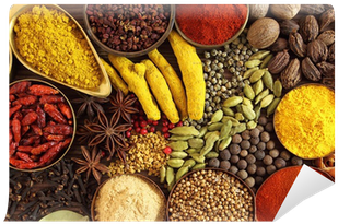 Indian Spices Wall Mural • Pixers® • We Live To Change - Indian Spices (400x400), Png Download