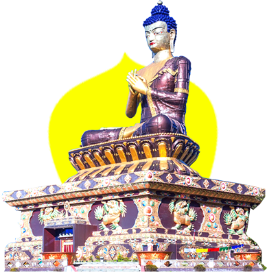 About Denzong Voyages - Ravangla (389x397), Png Download