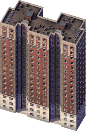 Lot Stats - Simcity 4 Residential Buildings (300x459), Png Download