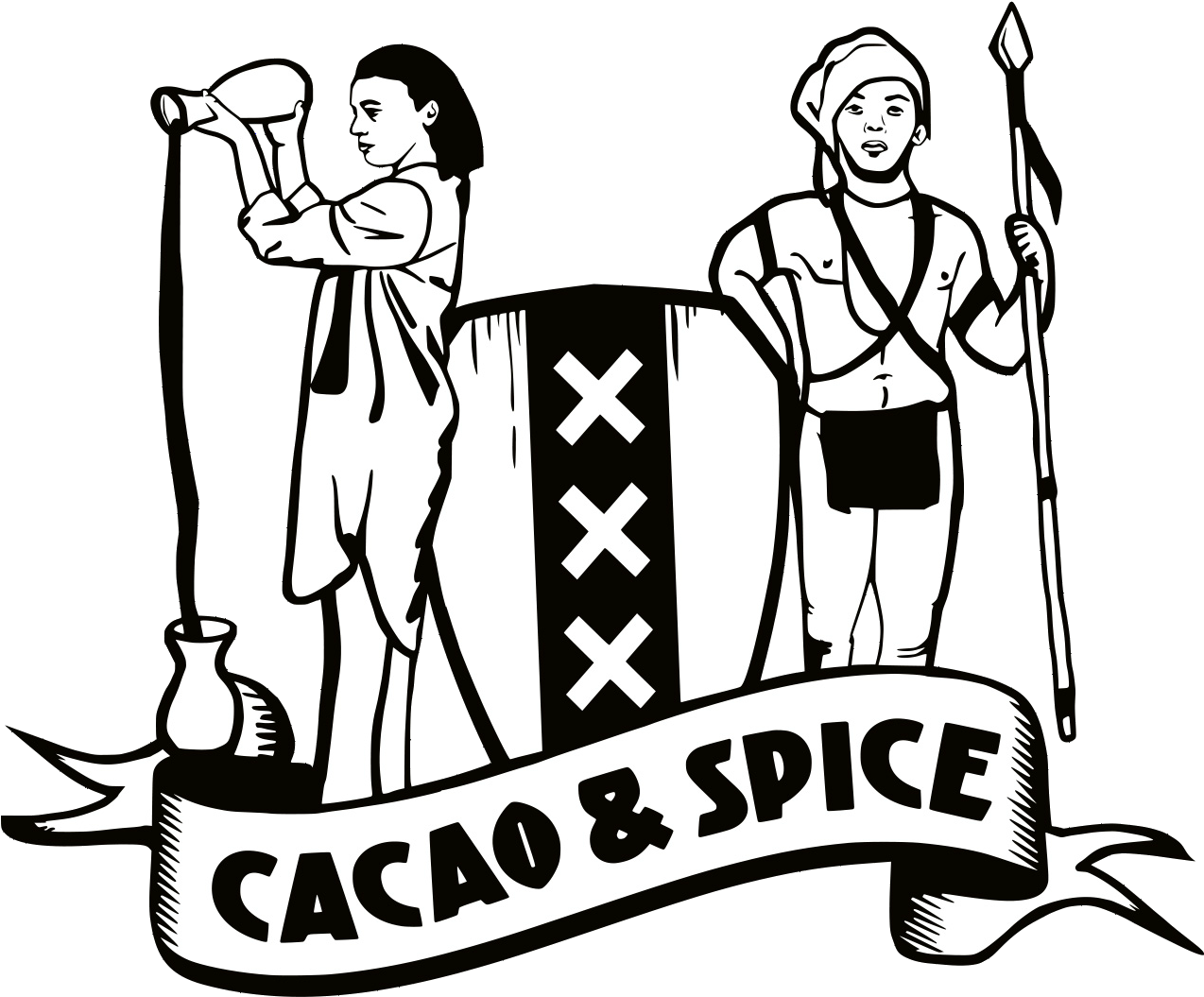 Cacao And Spice - Illustration (1400x1400), Png Download