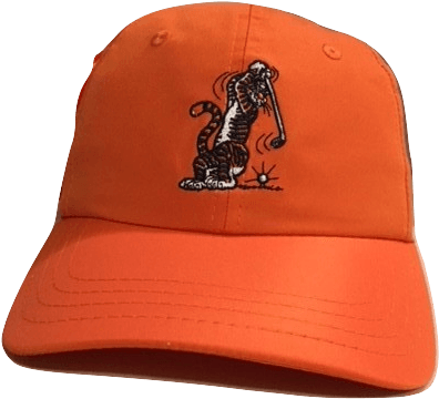 Swinging Aubie Hat - Golfing Aubie Hat (433x393), Png Download