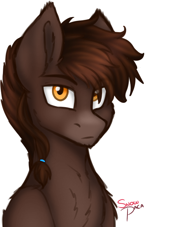 Alternate Hairstyle, Artist - Horse (733x801), Png Download