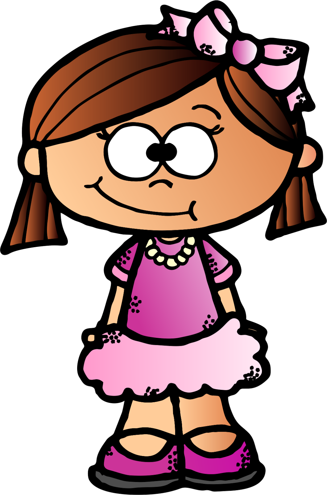 I Am So Excited, I Just Email - Girl Clipart (1060x1600), Png Download