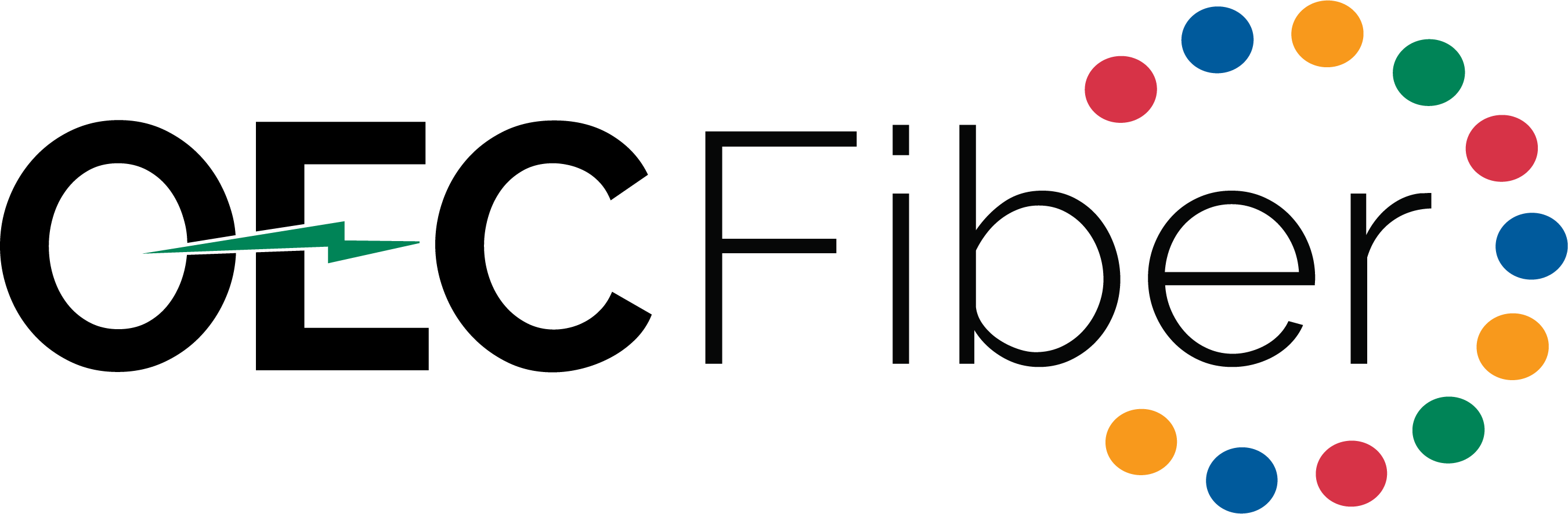 Oec Fiber (2702x887), Png Download