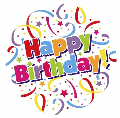 Fancy Happy Birthday Png Photo - Happy Birthday Clipart Png (417x411), Png Download