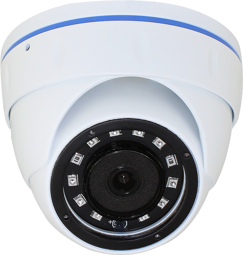 Camera Ip Dome Interior (1000x1000), Png Download