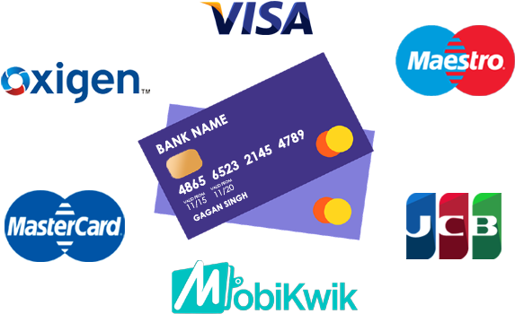 International Cards Net Banking (50 Banks In India) - Card (600x400), Png Download