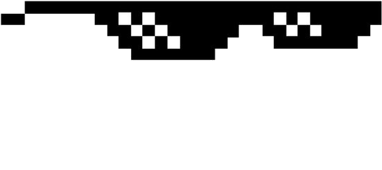 Deal With It Png Photos - Thug Life Png (604x604), Png Download