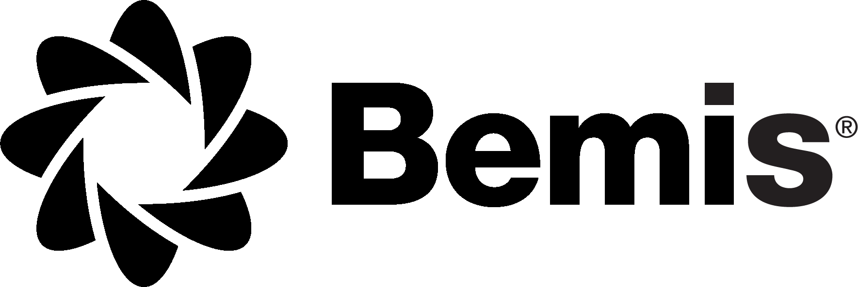 Bemis Horizontal Logo Black Download - Bemis Company (1769x593), Png Download