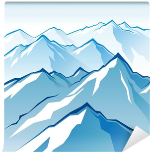 Cartoon Image Of Mountains (400x400), Png Download