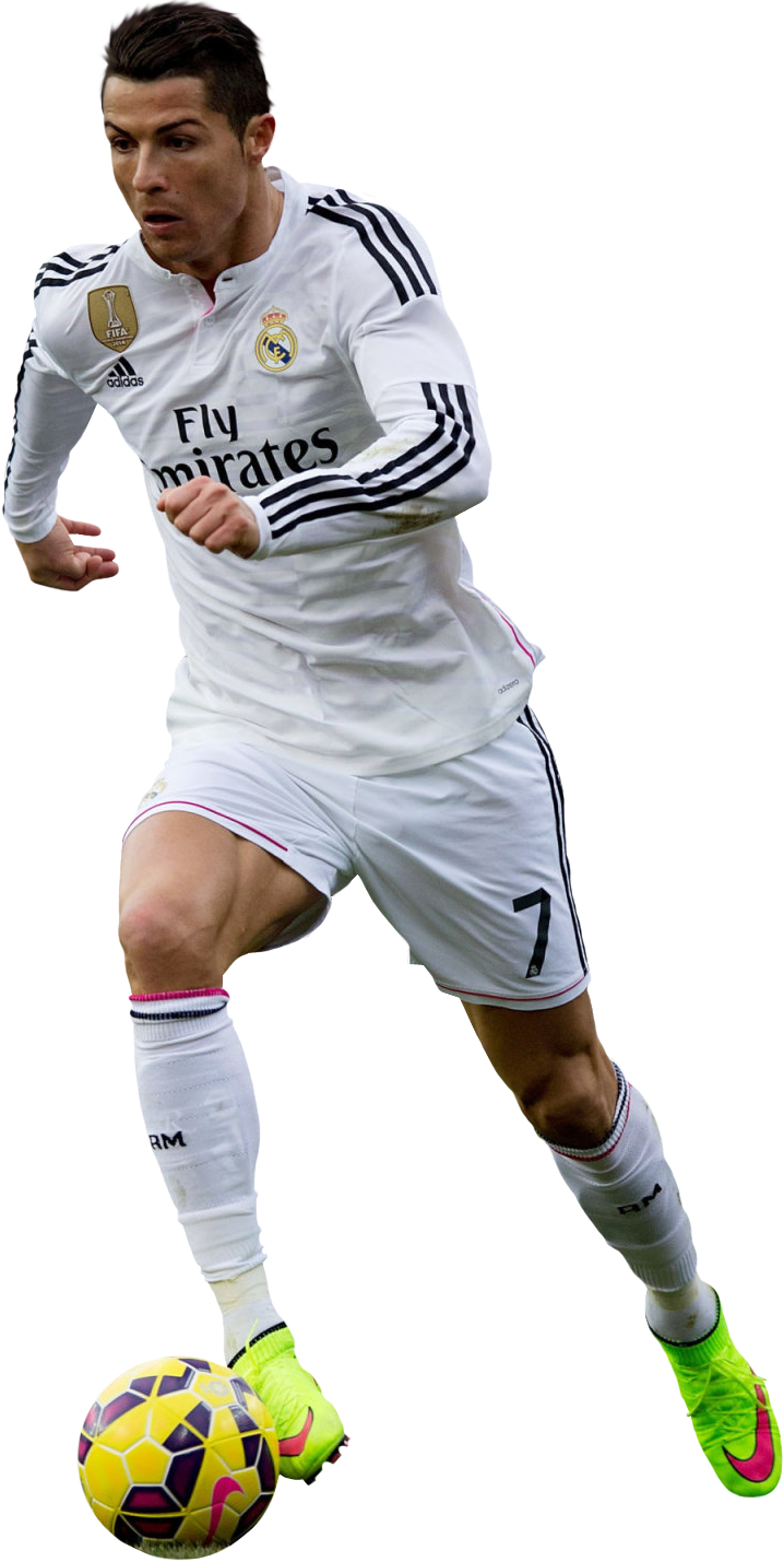 Cristiano Ronaldo Render - Cristiano Ronaldo White Background (718x1429), Png Download